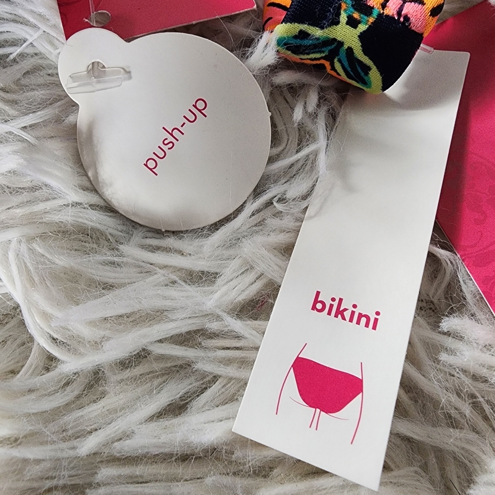 Xhilaration Colorful Floral Push-Up Bikini - Picture 15 of 16
